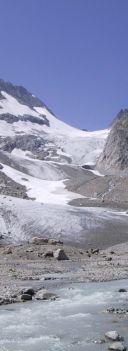 Gletscherlandschaft oberhalb des Oberalppasses